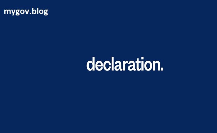 declaration