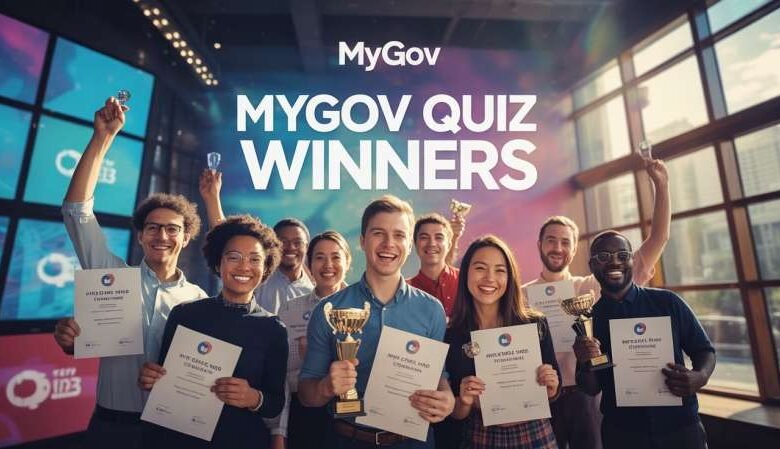 MyGov Quiz Winners