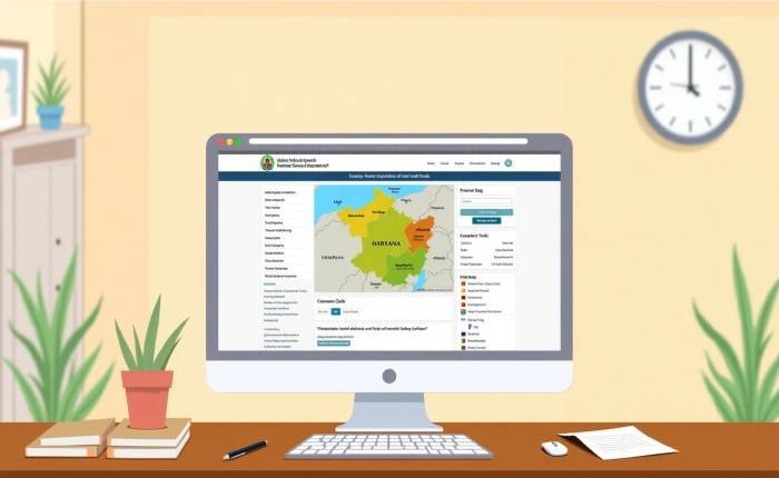 How to Use the Official Website to Download the Haryana Land Records PDF